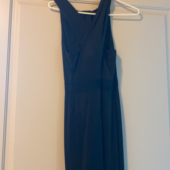 Adriana Papel Black Floor Length Gown - Picture 3 of 4